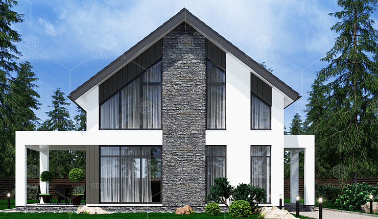 Круглогодичный дом «Крокус» 120 м²